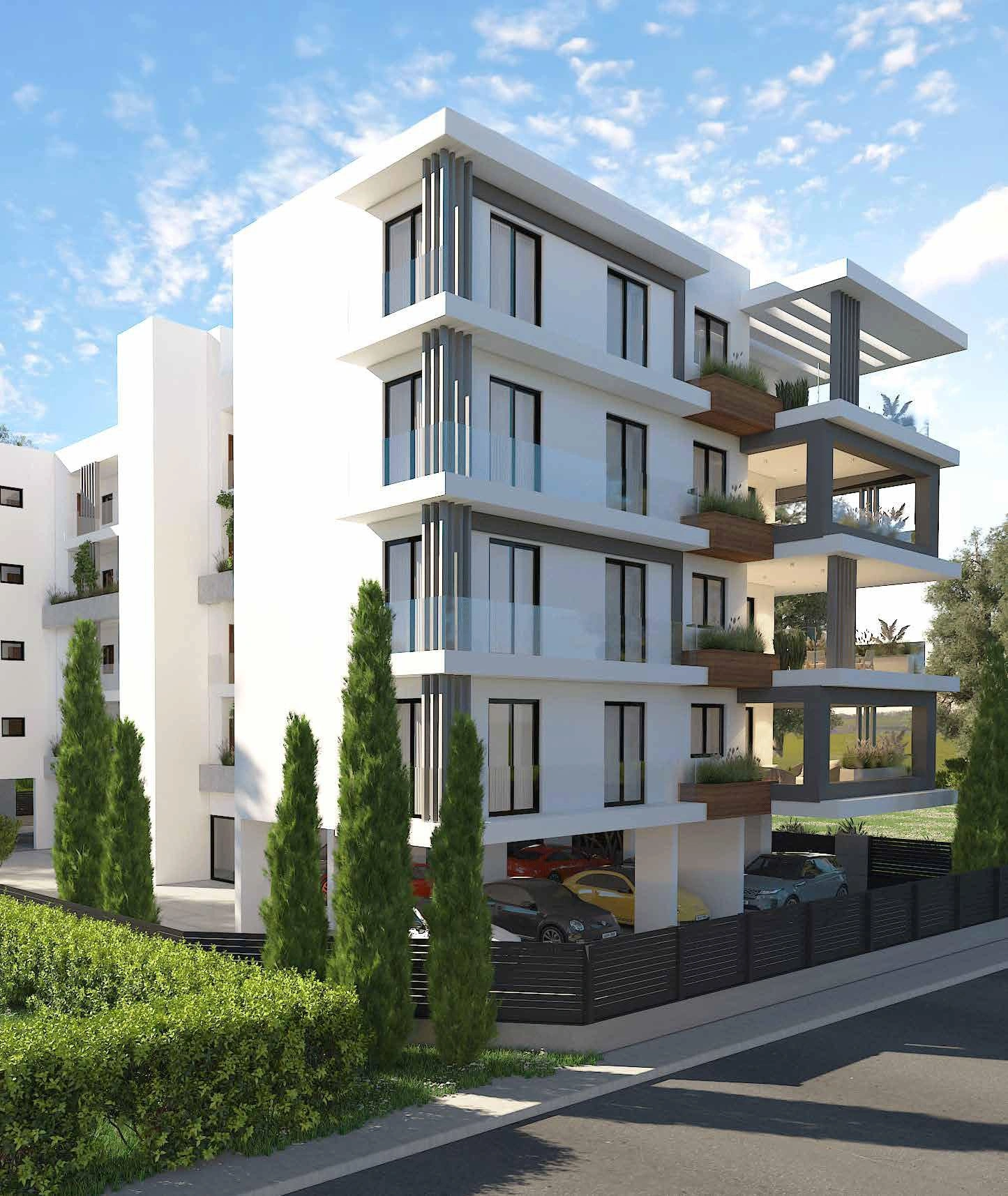 Апартаменты в современном жилом комплексе в Пафосе на Кипре