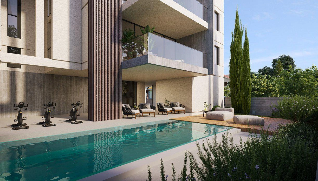 Апартаменты в современном жилом комплексе в Пафосе, на Кипре