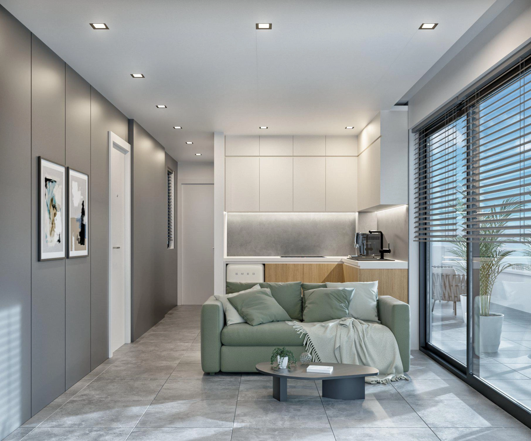 Инвестиционные апартаменты с гарантированным доходом в Аттике, Греция