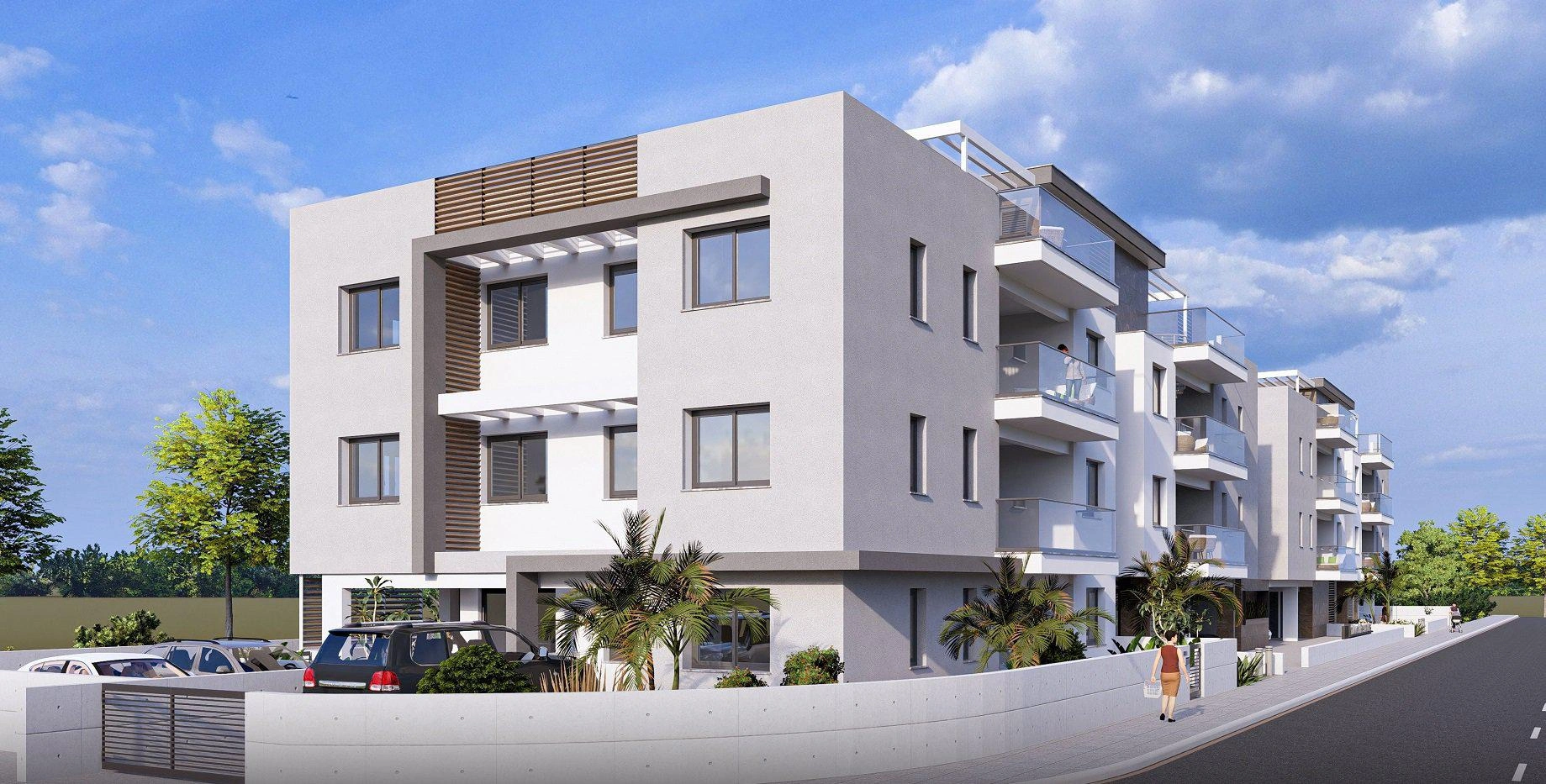 Апартаменты в современном жилом комплексе в Ларнаке, Кипр