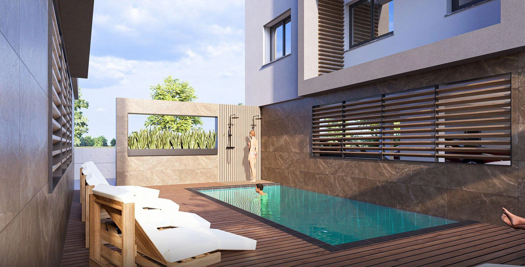 Апартаменты в современном жилом комплексе в Ларнаке, Кипр