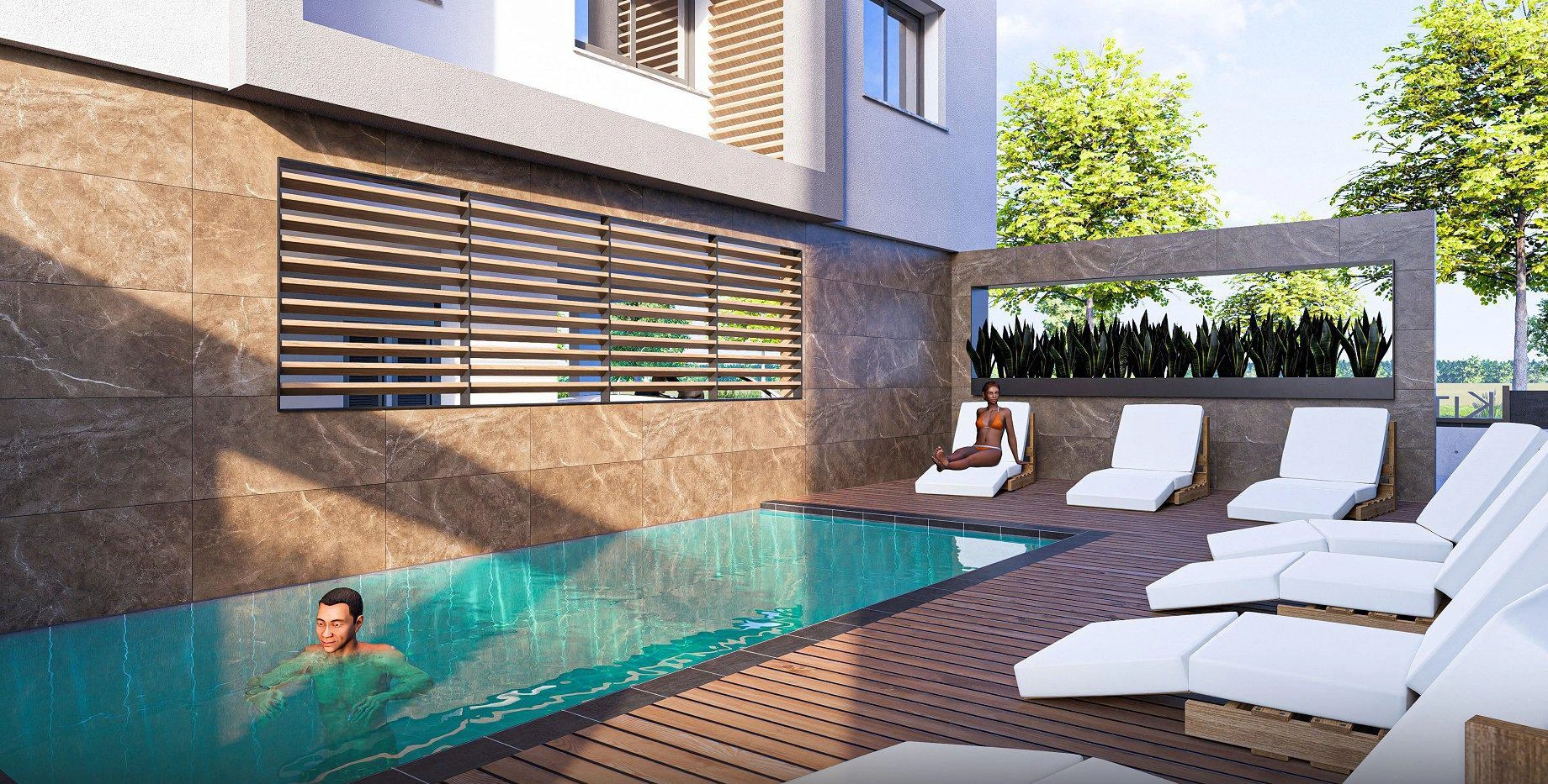 Апартаменты в современном жилом комплексе в Ларнаке, Кипр