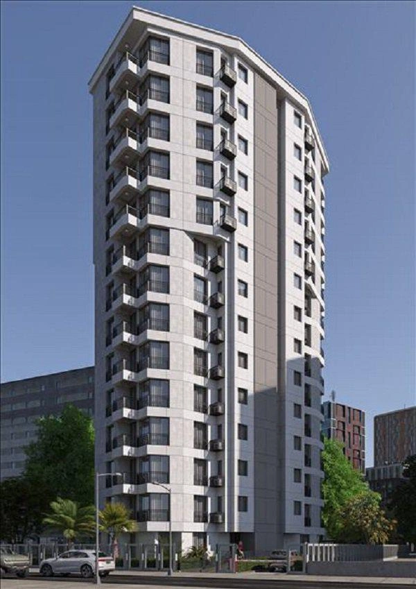 Квартиры в современном жилом комплексе в Стамбуле, Турция