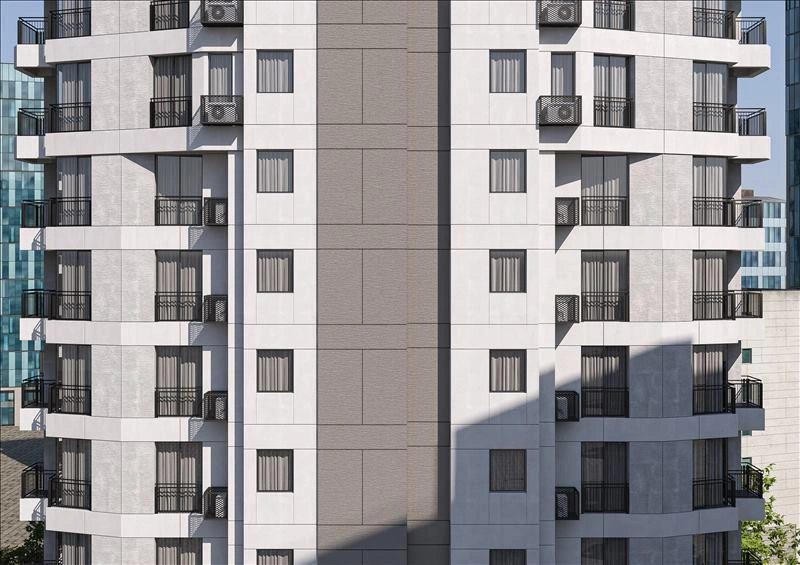 Квартиры в современном жилом комплексе в Стамбуле, Турция