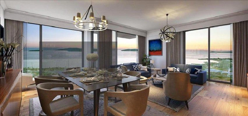 Апартаменты в жилом комплексе в Стамбуле, Турция