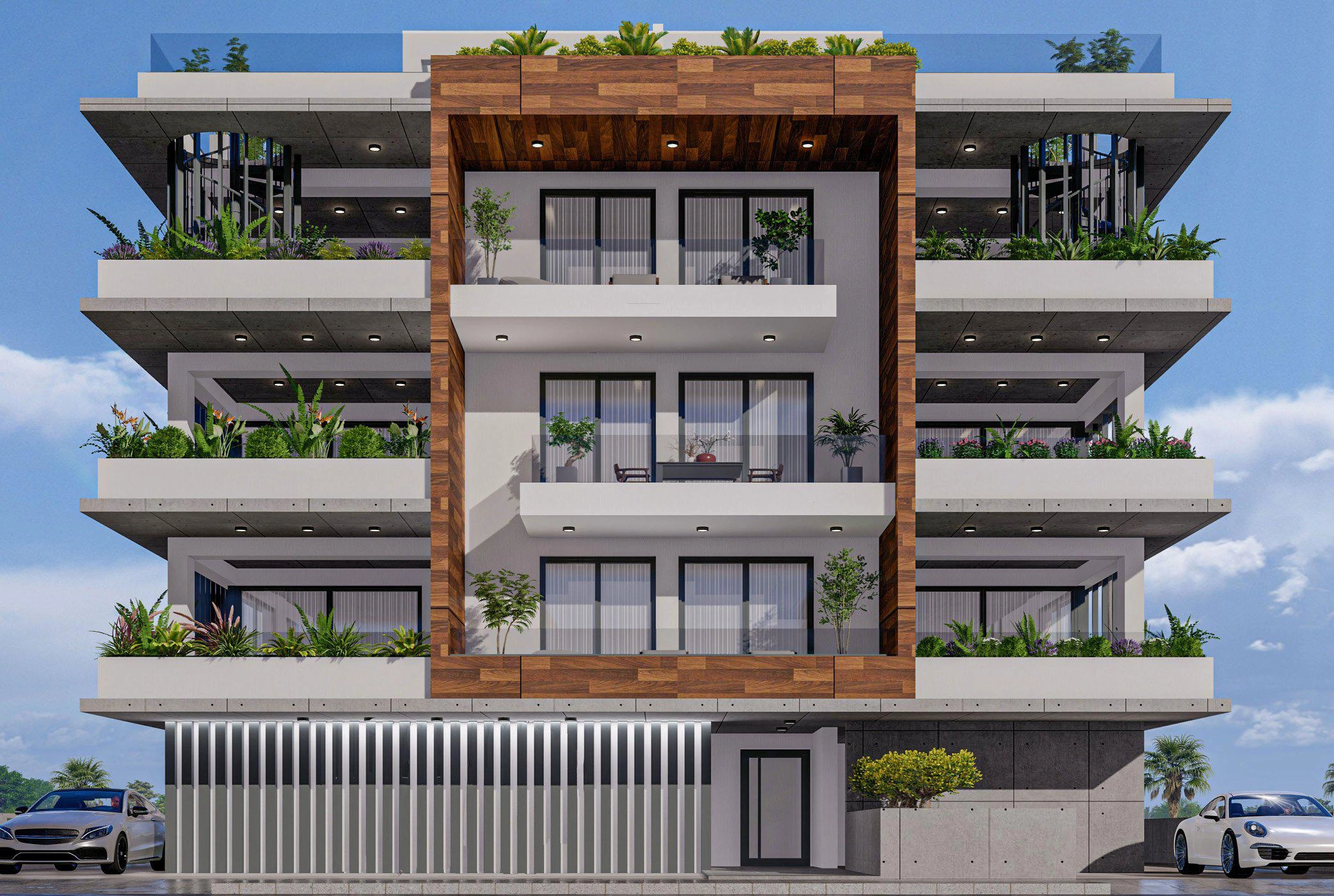 Квартиры в современном жилом комплексе в Ларнаке на Кипре