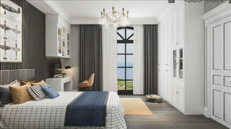 Виллы в современном жилом комплексе в Стамбуле, Турция