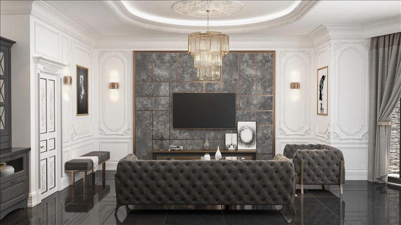 Виллы в современном жилом комплексе в Стамбуле, Турция