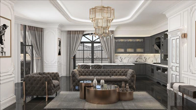 Виллы в современном жилом комплексе в Стамбуле, Турция