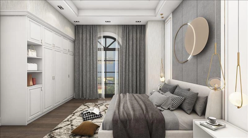 Виллы в современном жилом комплексе в Стамбуле, Турция