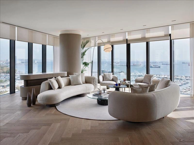 Квартиры в современном жилом комплексе в Стамбуле, Турция