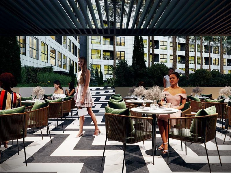 Апартаменты в современном жилом комплексе в Стамбуле, Турция