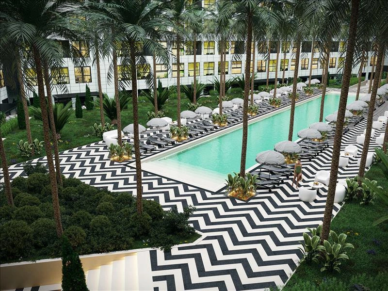 Апартаменты в современном жилом комплексе в Стамбуле, Турция