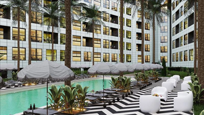 Апартаменты в современном жилом комплексе в Стамбуле, Турция