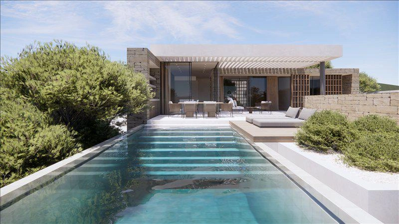 Виллы в жилом комплексе в районе Sea Caves, Пафос, Кипр