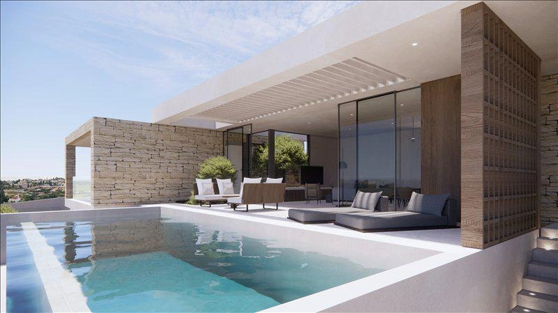 Виллы в жилом комплексе в районе Sea Caves, Пафос, Кипр