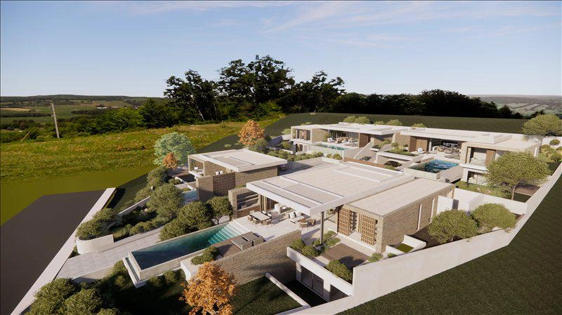 Виллы в жилом комплексе в районе Sea Caves, Пафос, Кипр