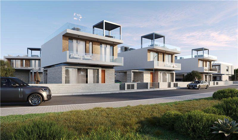 Виллы в новом проекте в Героскипу, Пафос, Кипр