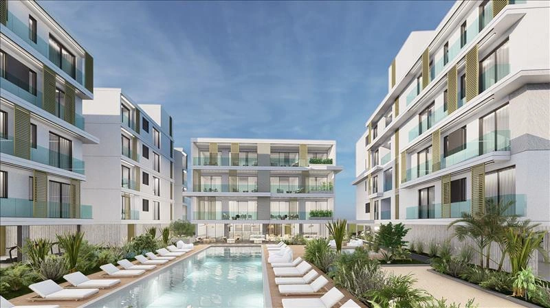 Апартаменты в новом жилом комплексе в Пафосе, на Кипре