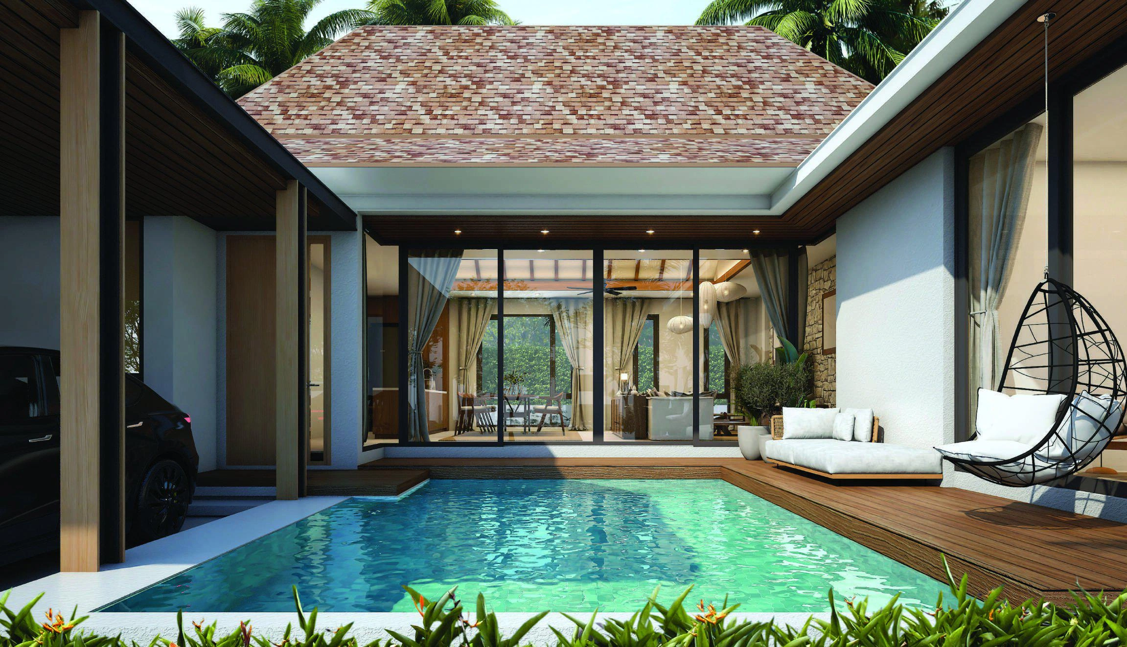 Виллы с арендным управлением в районе Таланг, Пхукет, Таиланд