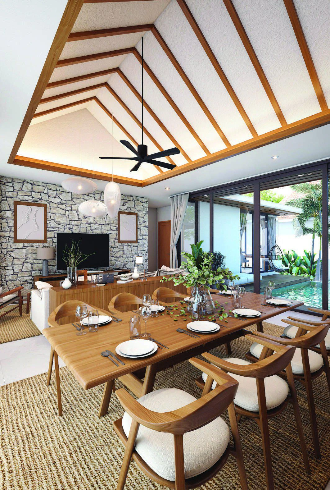 Виллы с арендным управлением в районе Таланг, Пхукет, Таиланд