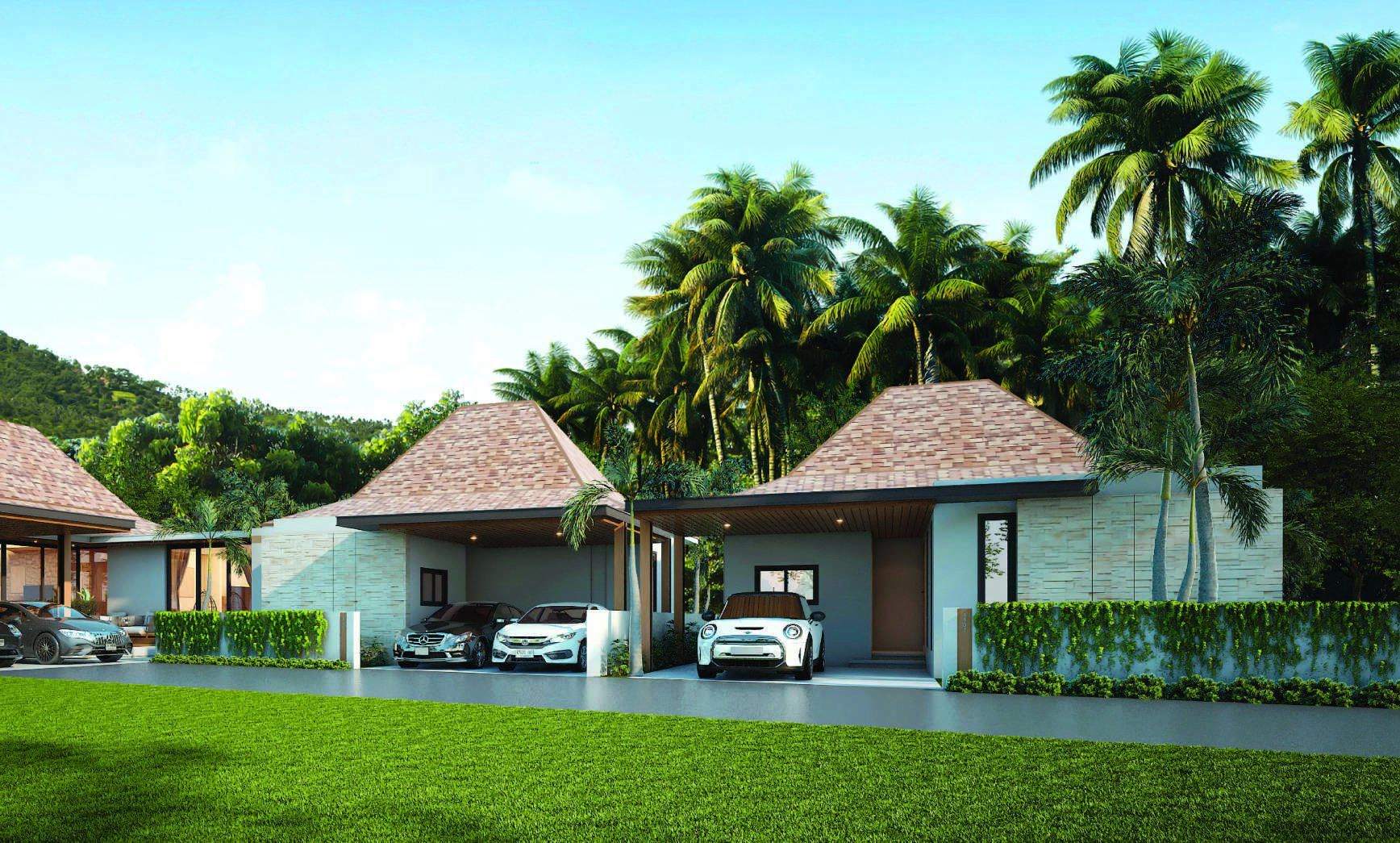 Виллы с арендным управлением в районе Таланг, Пхукет, Таиланд