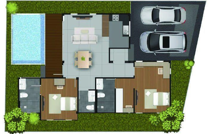 Виллы с арендным управлением в районе Таланг, Пхукет, Таиланд