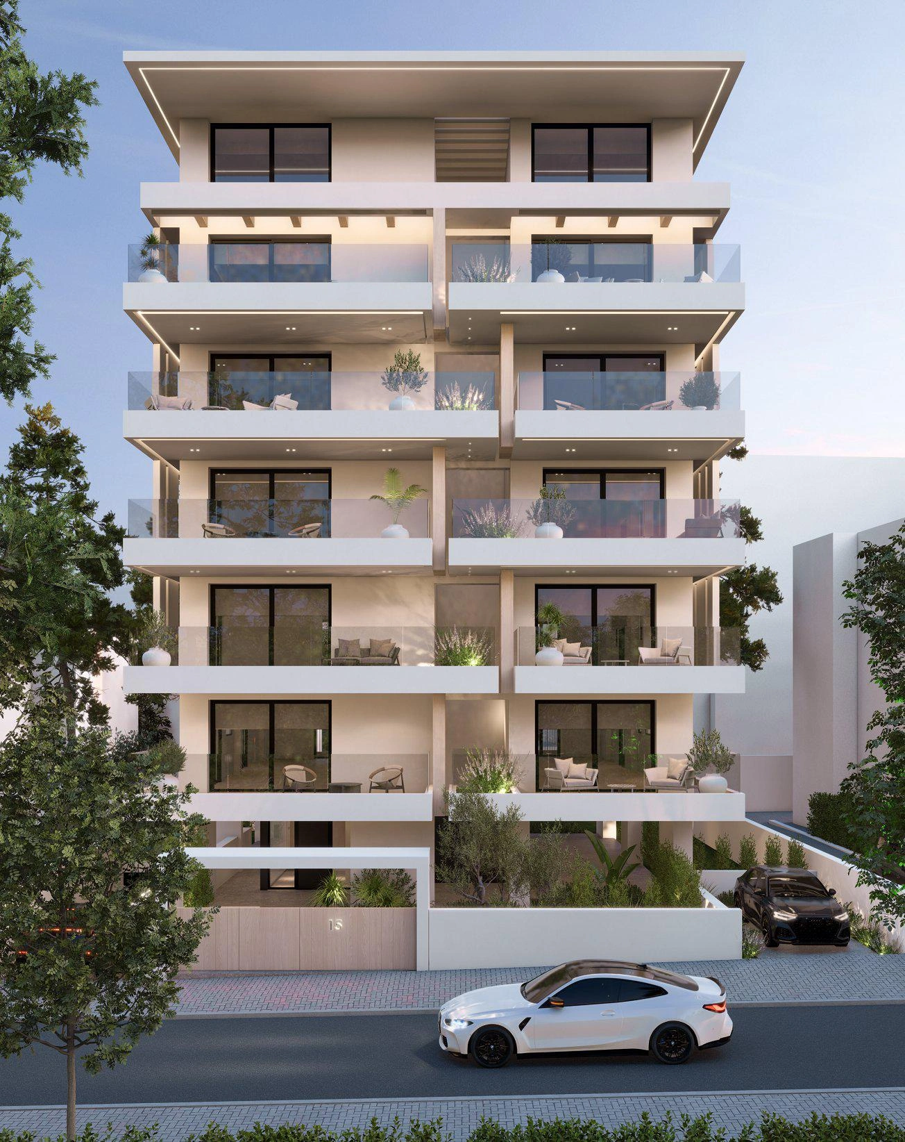 Квартиры в новом жилом комплексе в Аттике, Греция