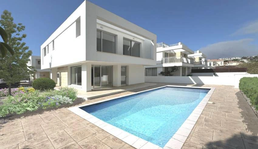 Виллы с частными бассейнами в Пафосе на Кипре