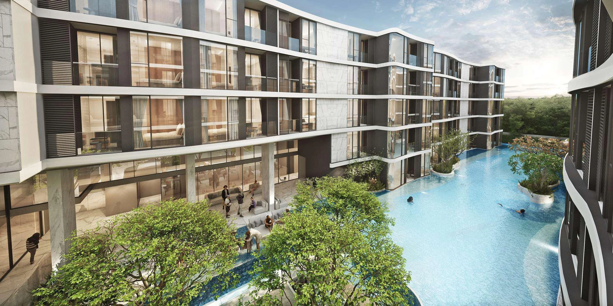 Апартаменты в современном жилом комплексе на Пхукете, Таиланд