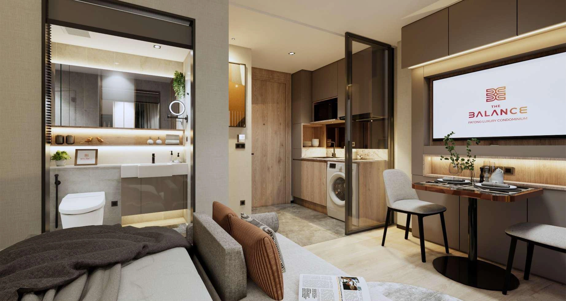 Апартаменты в современном жилом комплексе на Пхукете, Таиланд