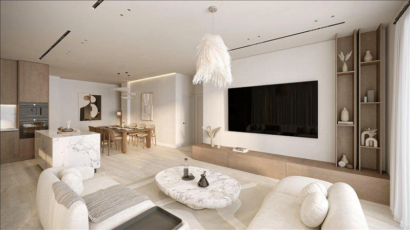 Виллы в современном жилом комплексе в Фамагусте, Кипр