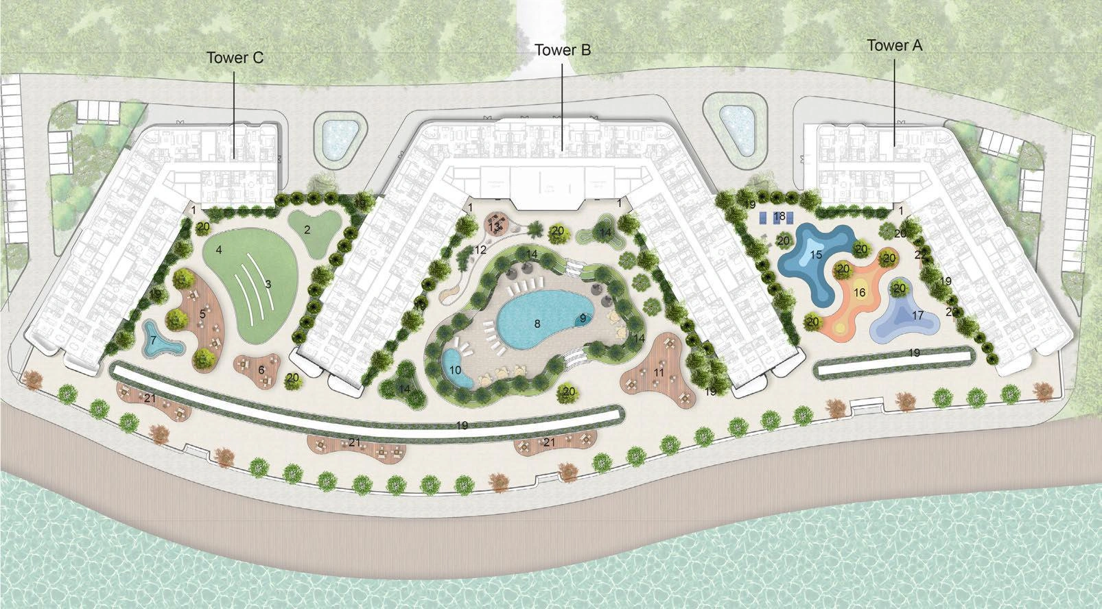 Апартаменты Bayside Marina Residences, Объединённые Арабские Эмираты, Умм-эль-Кайвайн