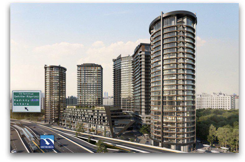 Квартиры в проекте смешанного назначения в Kadıköy, Стамбул, Турция