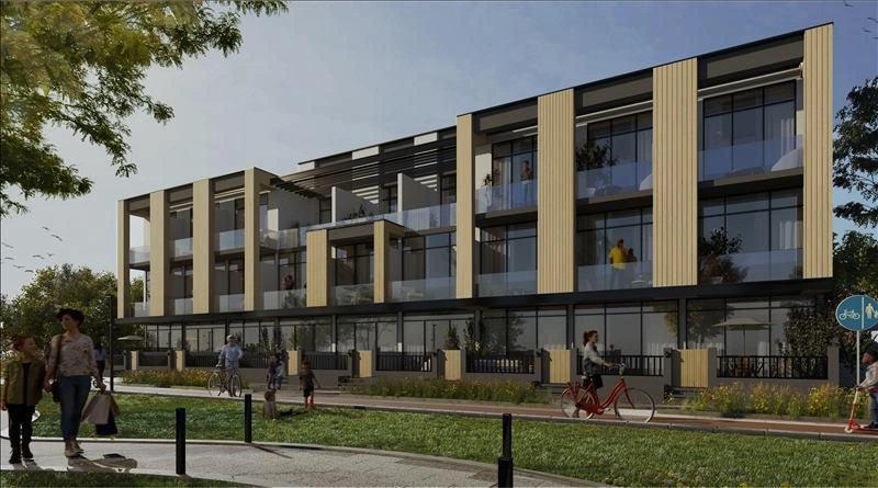 Таунхаусы в современном жилом комплексе в Стамбуле, Турции