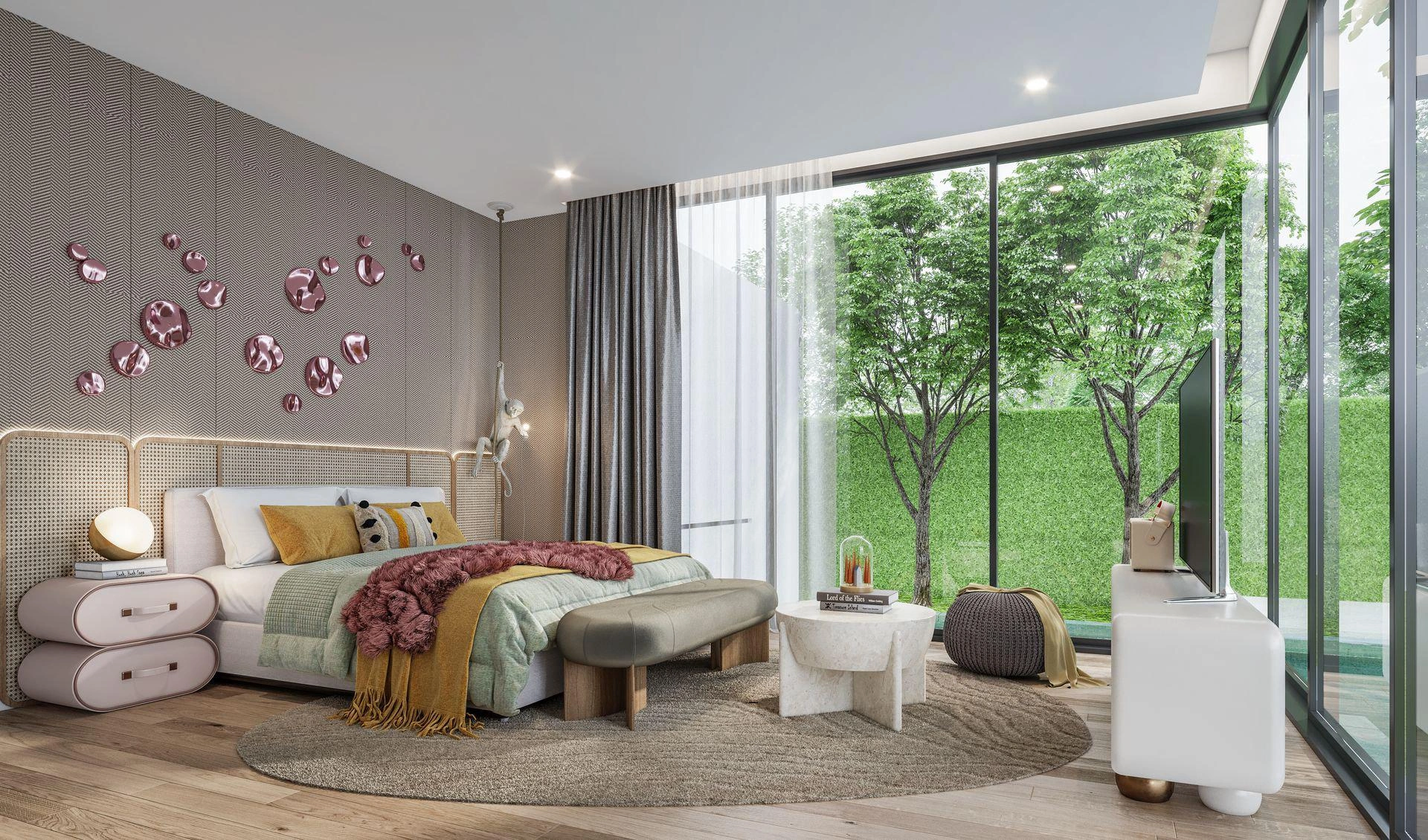 Виллы в жилом комплексе рядом с пляжем Банг Тао на Пхукете, Таиланд