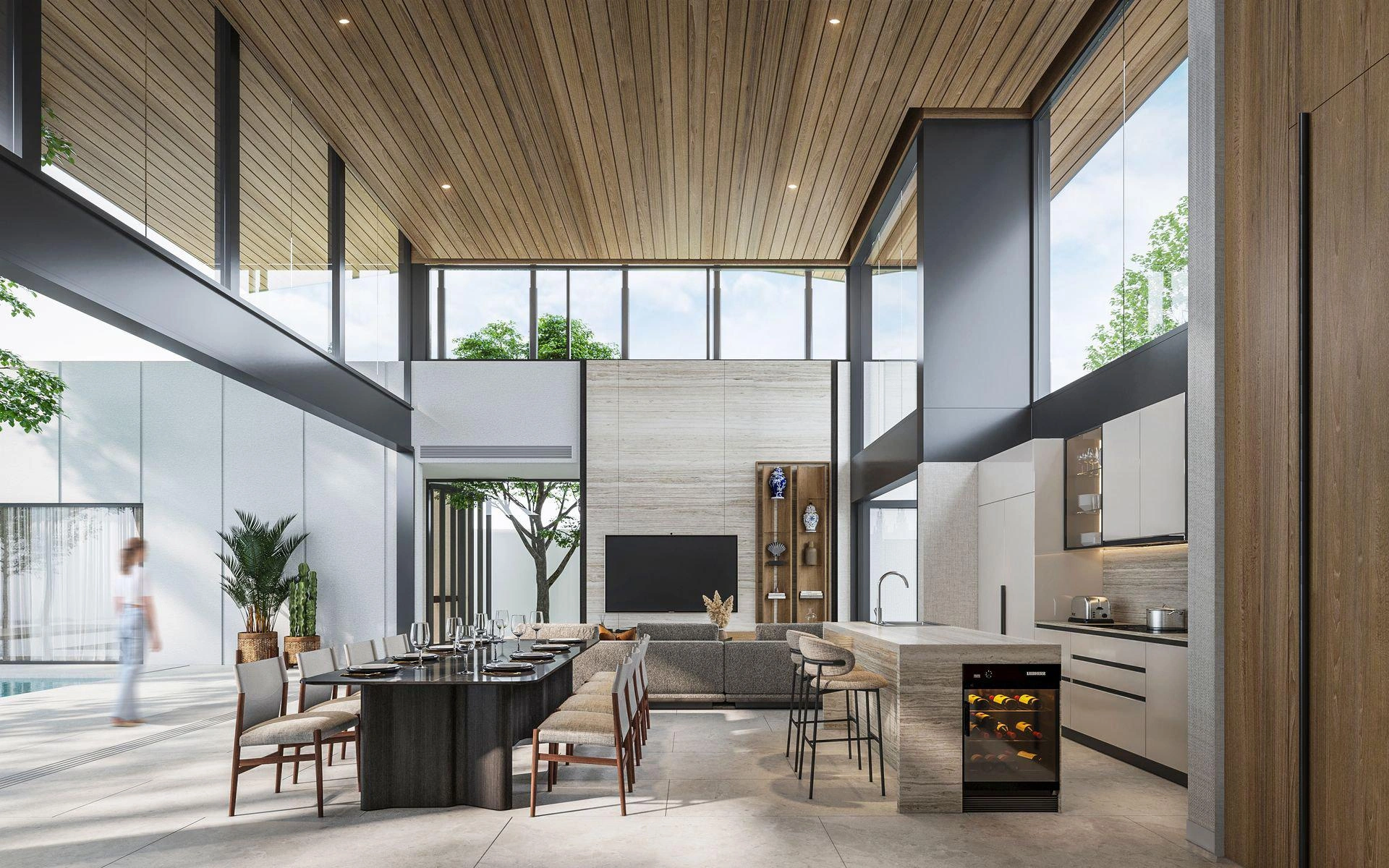 Виллы в жилом комплексе рядом с пляжем Банг Тао на Пхукете, Таиланд