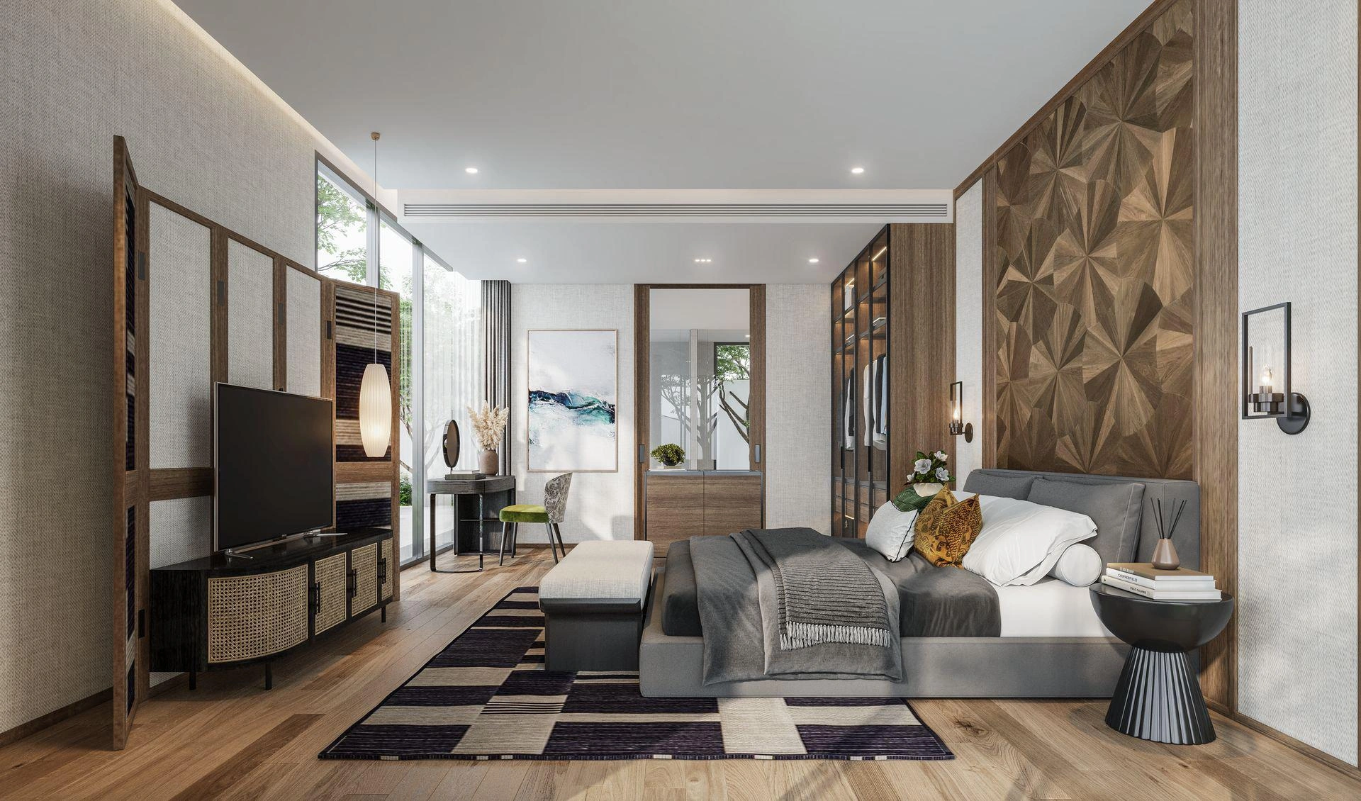 Виллы в жилом комплексе рядом с пляжем Банг Тао на Пхукете, Таиланд