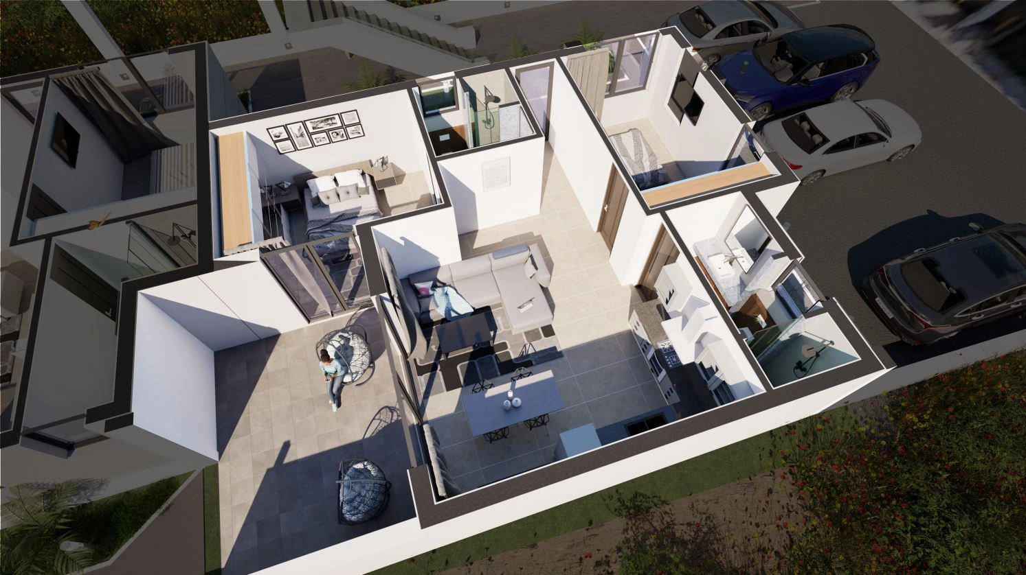 Апартаменты в современном жилом комплексе на Крите, Греция