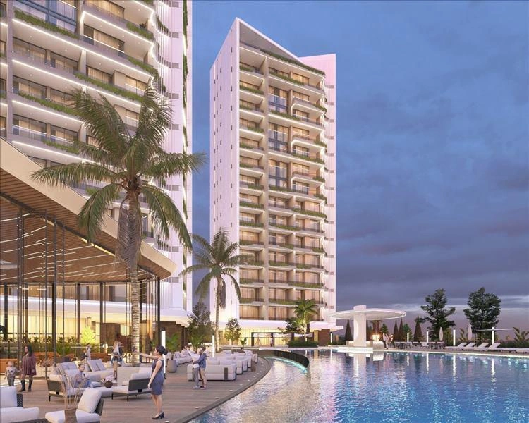 Квартиры в многофункциональном комплексе в Ларнаке, на Кипре