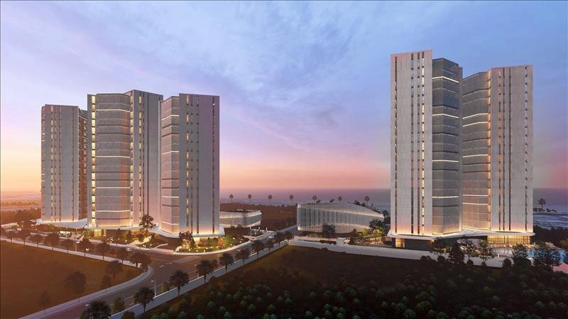 Квартиры в многофункциональном комплексе в Ларнаке, на Кипре