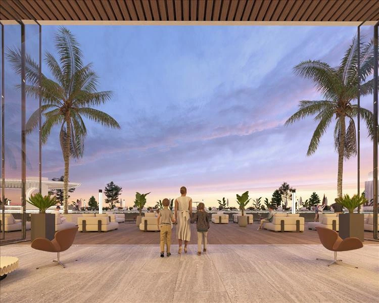 Квартиры в многофункциональном комплексе в Ларнаке, на Кипре