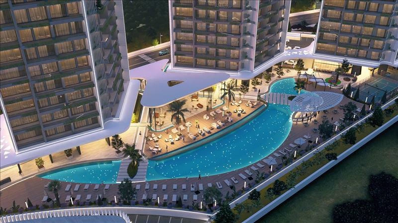 Квартиры в многофункциональном комплексе в Ларнаке, на Кипре