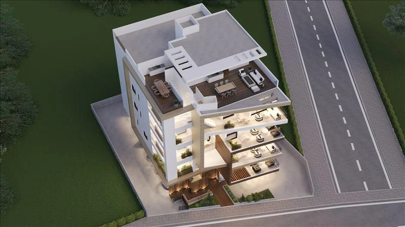 Апартаменты в современном жилом комплексе в Ларнаке, на Кипре