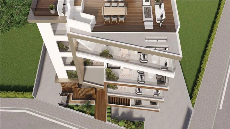 Апартаменты в современном жилом комплексе в Ларнаке, на Кипре