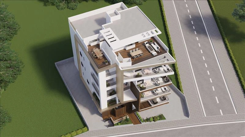 Апартаменты в современном жилом комплексе в Ларнаке, на Кипре