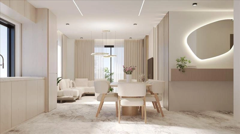 Апартаменты в современном жилом комплексе в Ларнаке, на Кипре