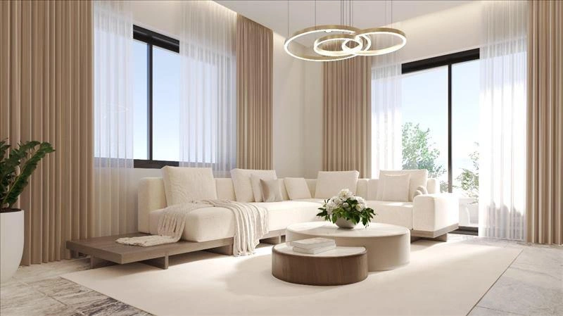 Апартаменты в современном жилом комплексе в Ларнаке, на Кипре