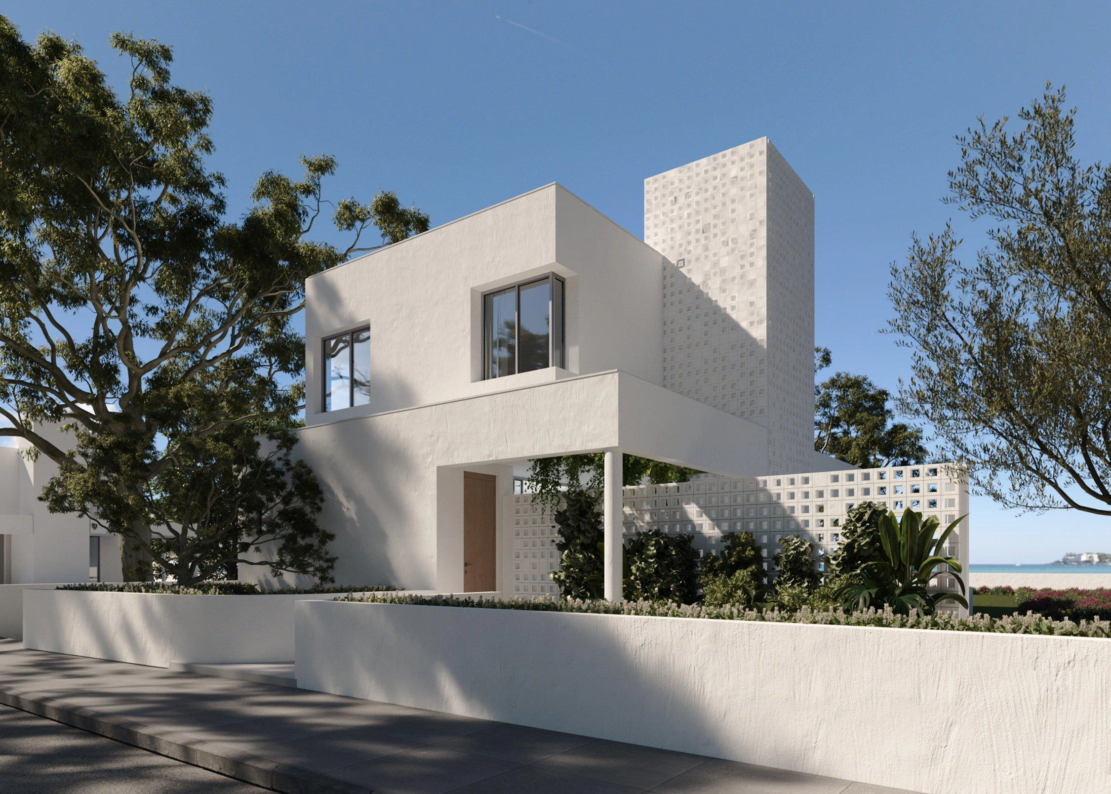 Виллы в новом жилом комплексе в Ларнаке (Кипр)