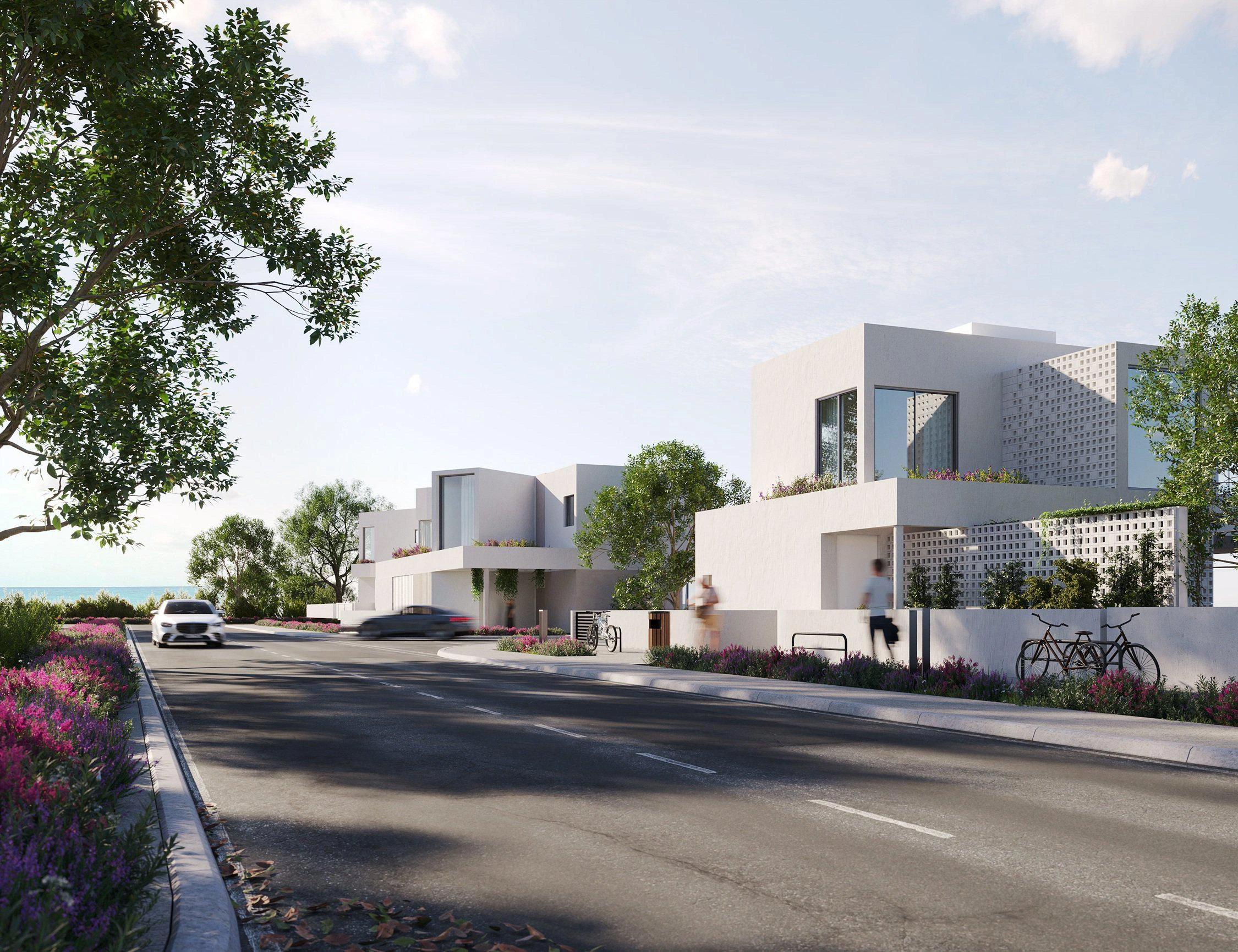 Виллы в новом жилом комплексе в Ларнаке (Кипр)